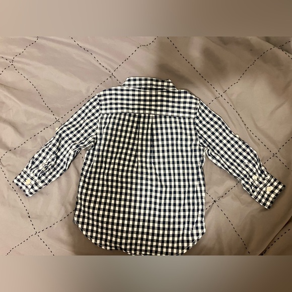 NWT Baby GAP, Checkered button down shirt, SZ 2T - Picture 4 of 5